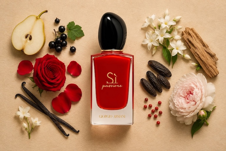 Giorgio Armani Sì Passione Eau de Parfum bottle