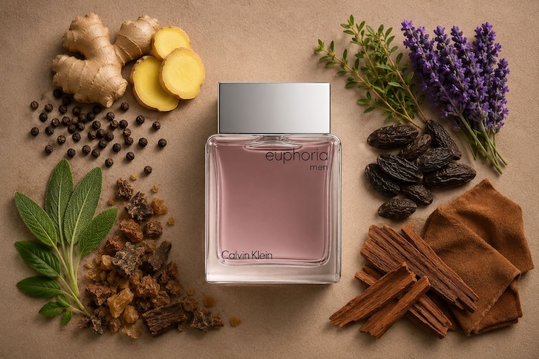 Calvin Klein Euphoria For Men Eau de Toilette bottle