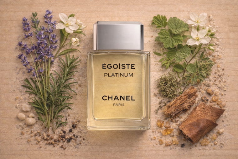 Chanel Egoiste Platinum bottle