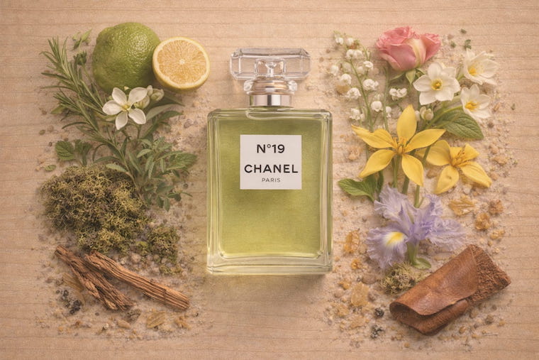 Chanel No 19 bottle