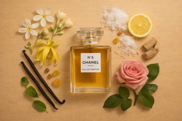 Chanel No 5 bottle