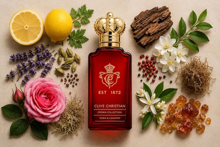 Clive Christian Town and Country Parfum bottle