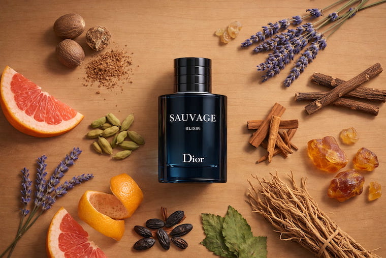 Dior Sauvage Elixir bottle