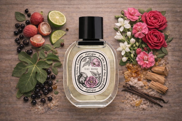 Diptyque Eau Rose bottle