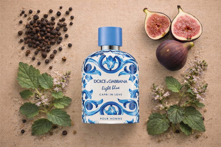 Dolce & Gabbana Light Blue Capri In Love Pour Homme bottle