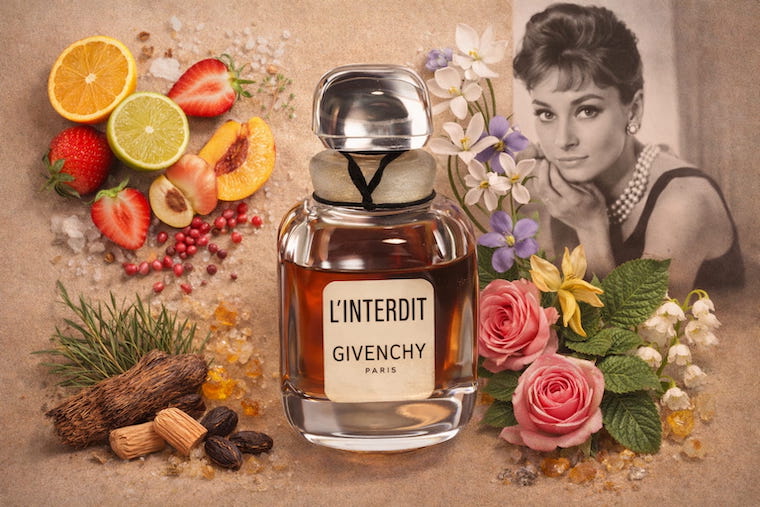 Givenchy L'Interdit original vintage parfum bottle