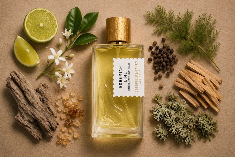 Goldfield & Banks Bohemian Lime Eau de Parfum bottle