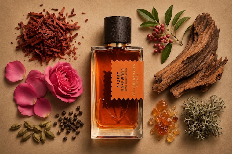 Goldfield & Banks Desert Rosewood Eau de Parfum bottle