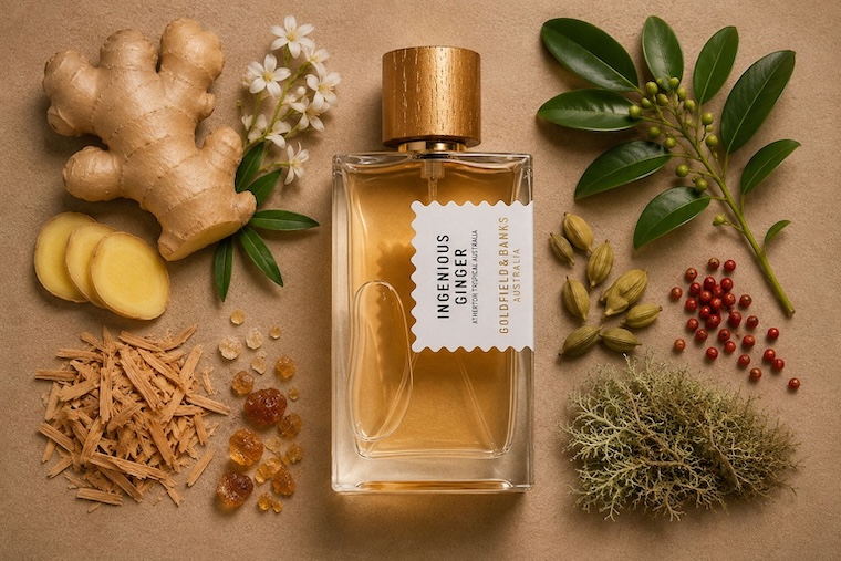 Goldfield & Banks Ingenious Ginger Eau de Parfum bottle