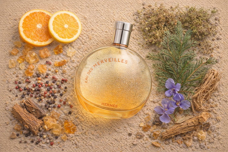 Hermès Eau des Merveilles bottle