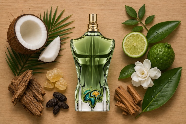 Jean Paul Gaultier Le Beau Paradise Garden Eau de Parfum bottle