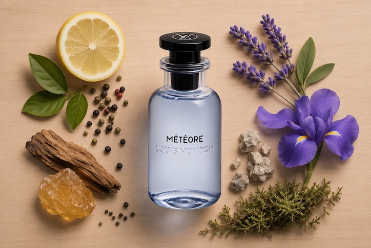 Louis Vuitton Météore Eau de Parfum bottle