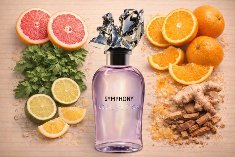 Louis Vuitton Symphony bottle
