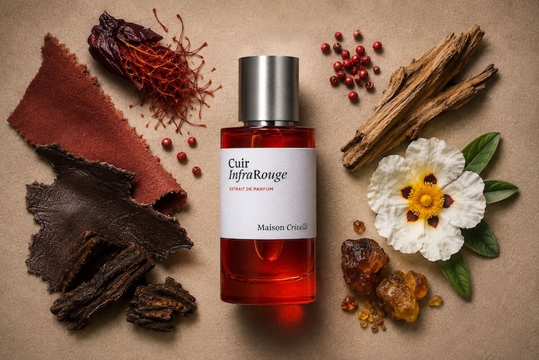 Maison Crivelli Cuir Infrarouge Extrait de Parfum bottle