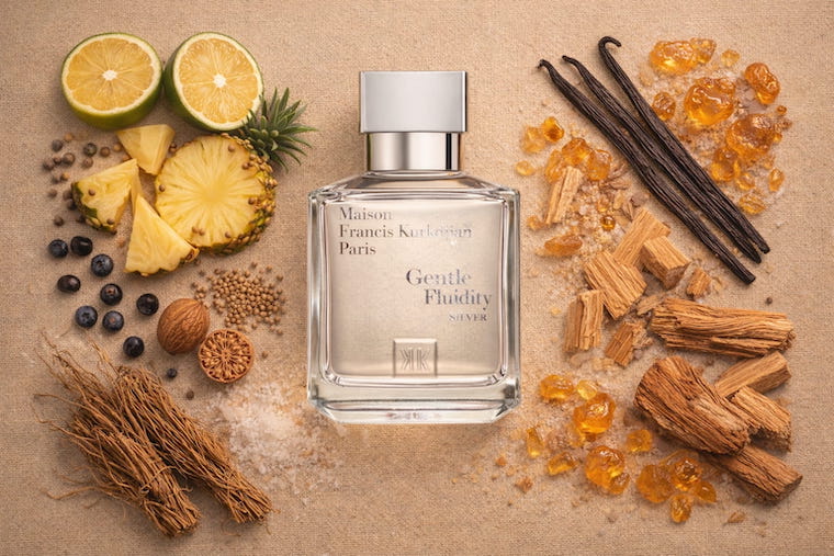 Maison Francis Kurkdjian Gentle Fluidity Silver bottle