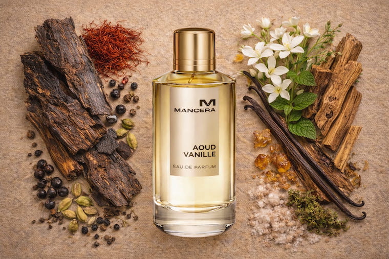 Mancera Aoud Vanille Eau de Parfum bottle