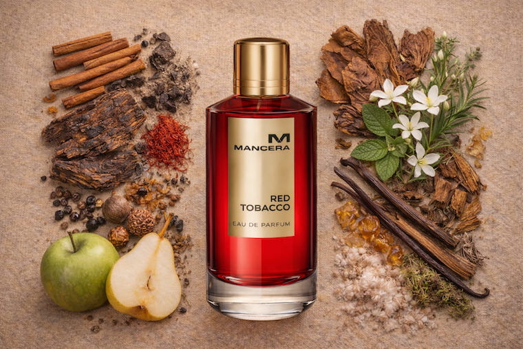 Mancera Red Tobacco Eau de Parfum bottle