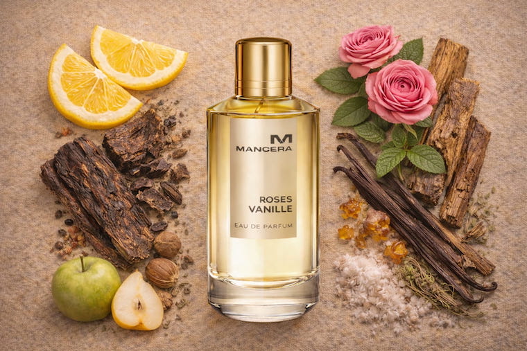 Mancera Roses Vanille Eau de Parfum bottle