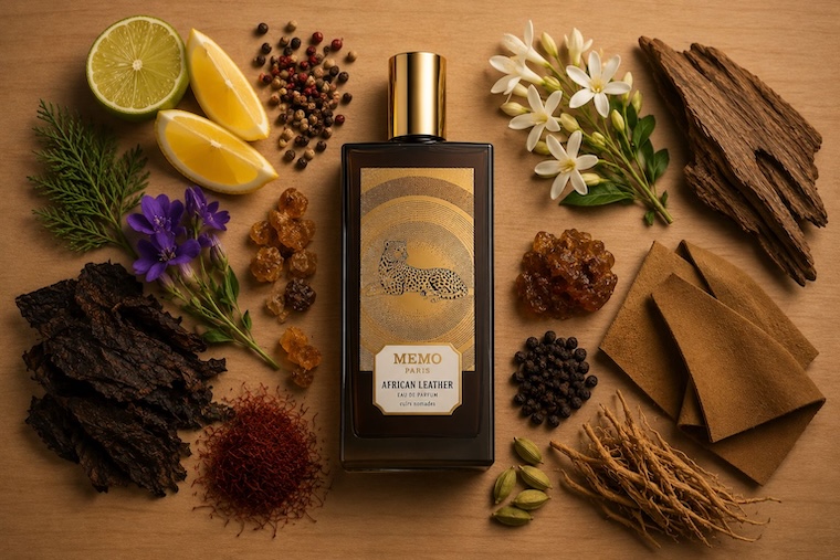 Memo Paris African Leather Eau de Parfum bottle