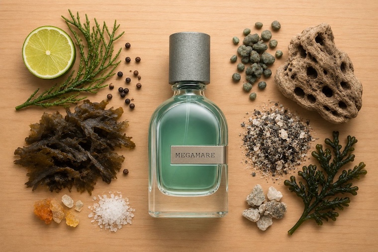 Orto Parisi Megamare Parfum bottle