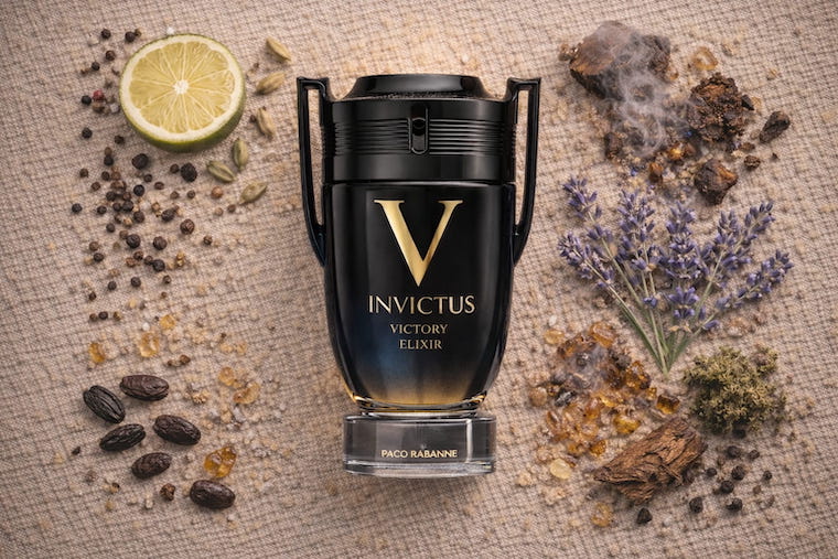 Paco Rabanne Invictus Victory Elixir Parfum bottle