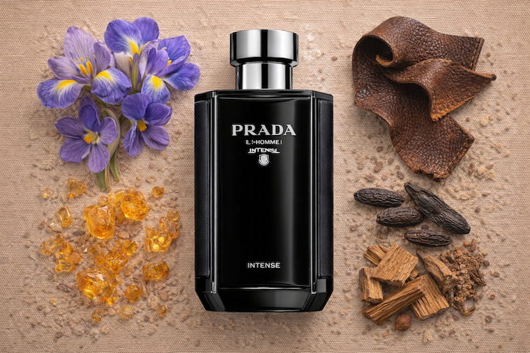 Prada L'Homme Intense Eau de Parfum bottle