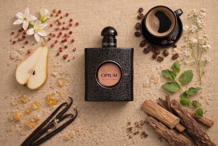YSL Black Opium bottle