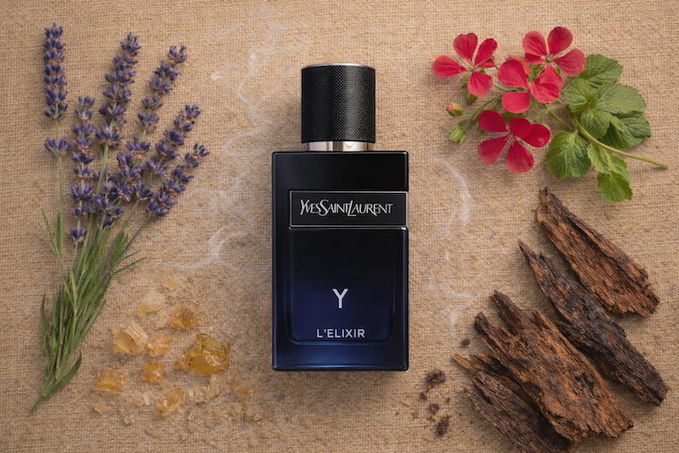 YSL Y Elixir bottle